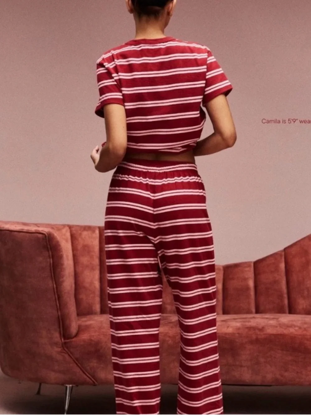 Parke Amour Striped Boxer Pants Size XS - Picture 2 of 6